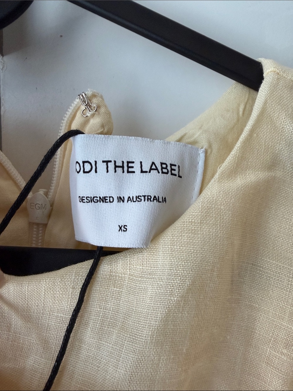 Butter Yellow Air Linen Maxi Dress - Picture 3 of 8